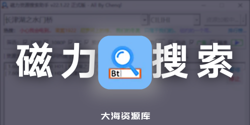 磁力资源搜索助手 - BTSOU 高效查找磁力资源、实现免费、高速下载！-大海资源库