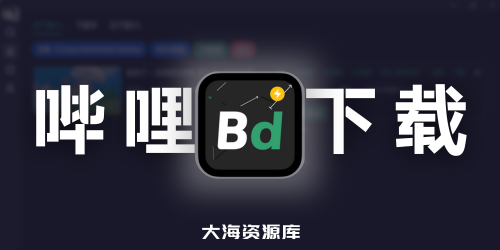 哔哩哔哩 BiliBili 视频下载工具 - Bilidown v1.2.5 中文绿色版-大海资源库