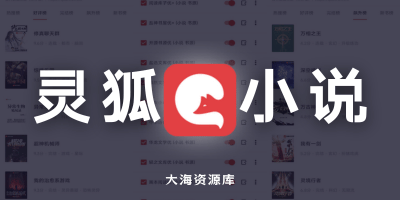 灵狐小说 v4.0.0 绿化版「去除软件所有广告」-大海资源库