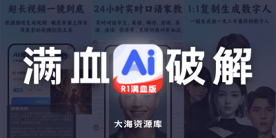 AI R1联网满血版-大海资源库