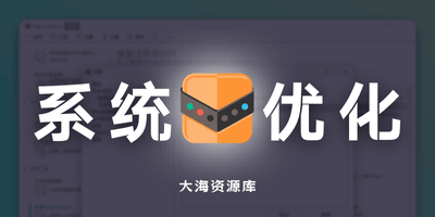 Reg Organizer「Win11 系统性能起飞，就靠这款神器了」-大海资源库